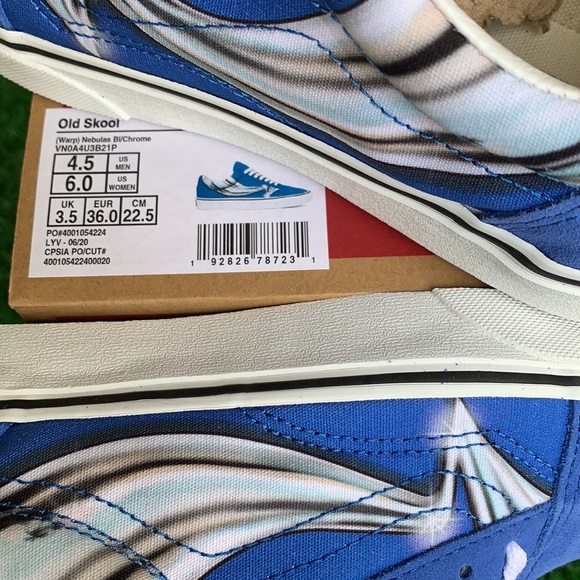 VANS OLD SKOOL WARP NEBULAS Bl/Chrome WMNS - Picture 12 of 12